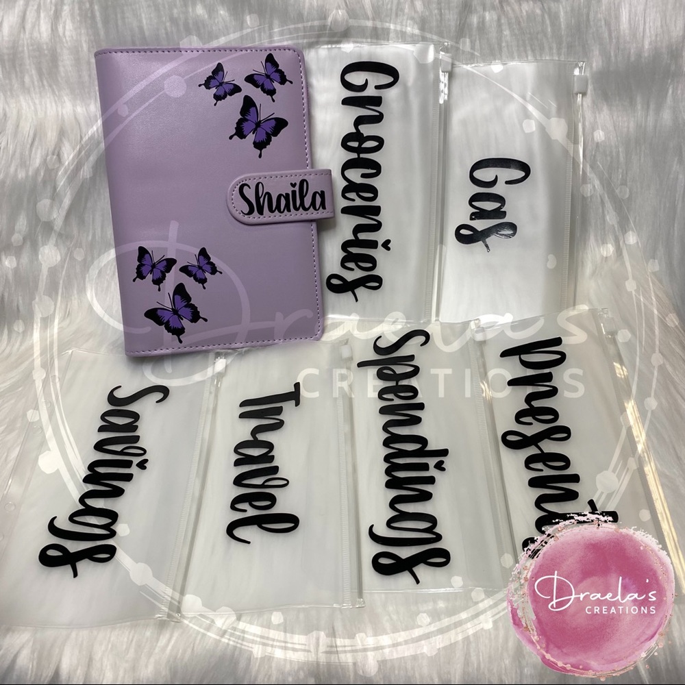 Personalized Cash Binder / Budget Book